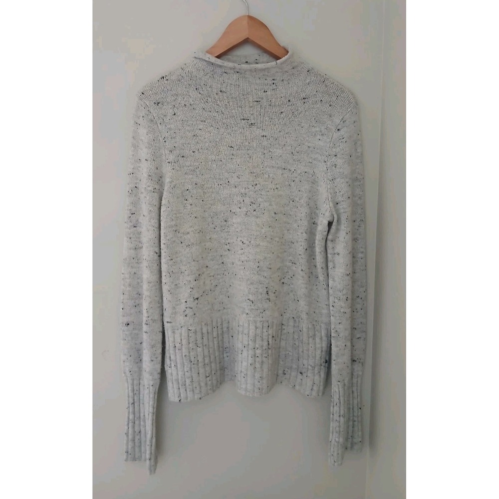 Madewell Donegal Inland Turtleneck Sweater Size Medium Roll Neck Wool Fall Cozy